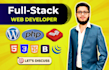be your full stack website developer in PHP laravel HTML CSS react and wordpress