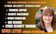 write grc, cyber security, soc analyst, data analyst resume, data science