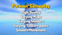 create high quality minecraft parkour gameplay