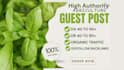 do high quality agriculture guest posts on authority sites backlinks