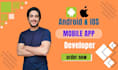 do mobile app development, android and ios flutter  developer