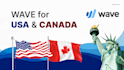 do bookkeeping for USA canada in wave
