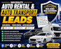 social media marketing for auto rental auto transport car rental truck rental