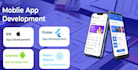 do mobile app creation, ios app, android app as flutter mobile app development