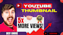 design charming, eye catching fantastic youtube thumbnails