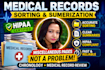 do medical summarization, medical transcription with data sorting