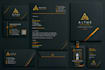 design professional business stationery set