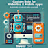 develop custom bots for websites and mobile apps