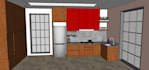 create 3d kitchen design