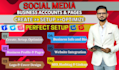 create all social media accounts professionally and set up business pages