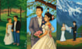draw cozy stardew valley pixel art portraits or scenes