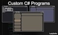 write your csharp program for you