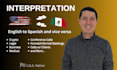 interpret your english to spanish conversations