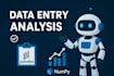 do accurate data entry, cleaning and analysis in excel and python pandas
