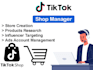 setup and manage tiktok shop