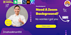 create zoom virtual background