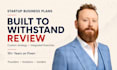write your startup business plan