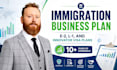 write your immigration business plan