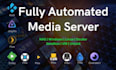 setup plex media server with sonarr and radarr automation