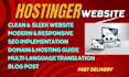 create bilingual multilingual website wordpress designer hostinger translation