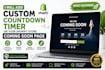create countdown timer coming soon password page counter timer