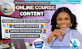 create kajabi online course content ebook online course creation thinkific