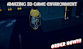 create 3d game environment in unity 3d, unity 3d model and scences