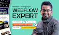 design, develop, figma to webflow design, animated and custom websites