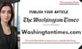 publish an article on washington times