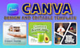 do canva design and editable template design on canva