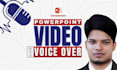 convert powerpoint to presentation video slideshow with synced voice over