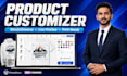 create a custom product customizer on your woocommerce or wordpress store