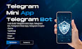build telegram mini app, telegram bot, telegram web app, telegram crypto game