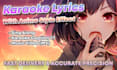 create animate effect lyrics music karaoke