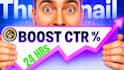 create catchy ai enhanced youtube thumbnails that increases CTR