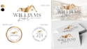 do signature real estate, realtor, and property logo design