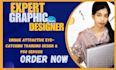be your skilled social media designer by  graphic design