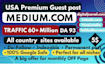 publish premium guest posts on linkedin,com and medium,com