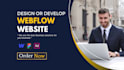 develop or design webflow website, figma to webflow expert services