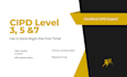 write expert cipd content for levels 3, 5, and 7