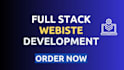 build, rebuild website as full stack developer, front end developer