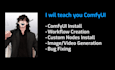 teach you how to make comfyui workflows step by step