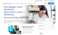 build loan mortgage finance accounting website