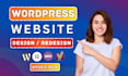 design responsive wordpress website with elementor pro
