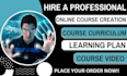 create lesson plans, and online course content and curriculum