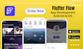 develop android and ios mobile app using flutter flow