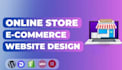 make responsive ecommerce website using wordpress or shopify
