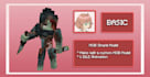 make high quality mobs models and animations for your minecraft server