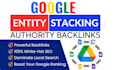 do google authority stacks for powerful SEO link building