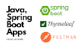 develop spring boot, restful api, thymeleaf web applications